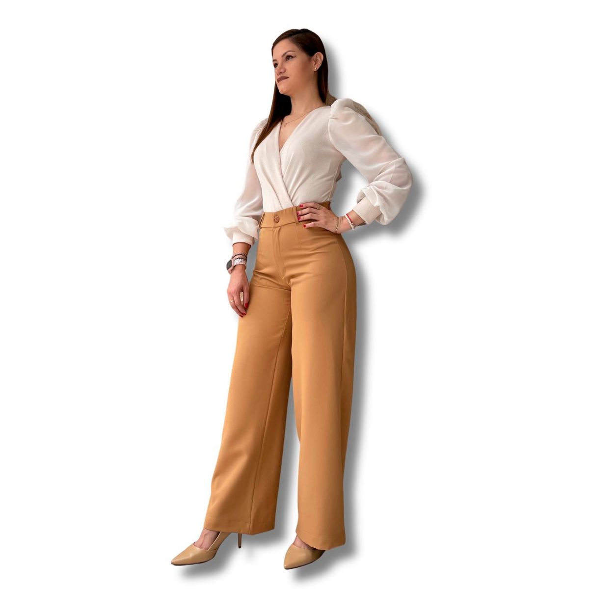 TULULA - Pantalón Recto  Mujer Tulula