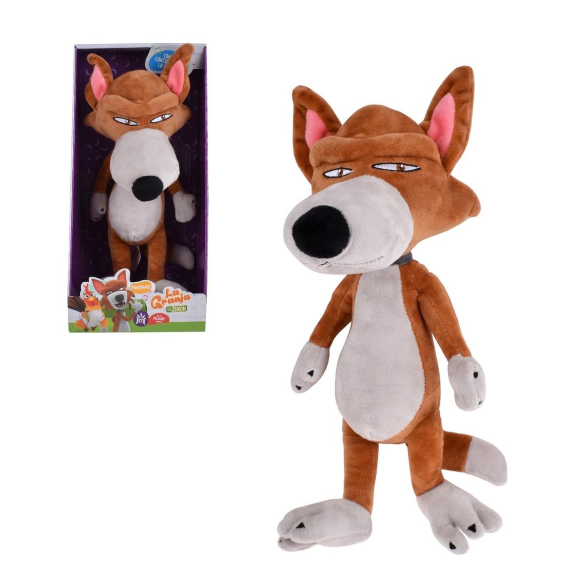 LA GRANJA DE ZENON - Juguete Peluche Musical 35 Cm La Granja De Zenon