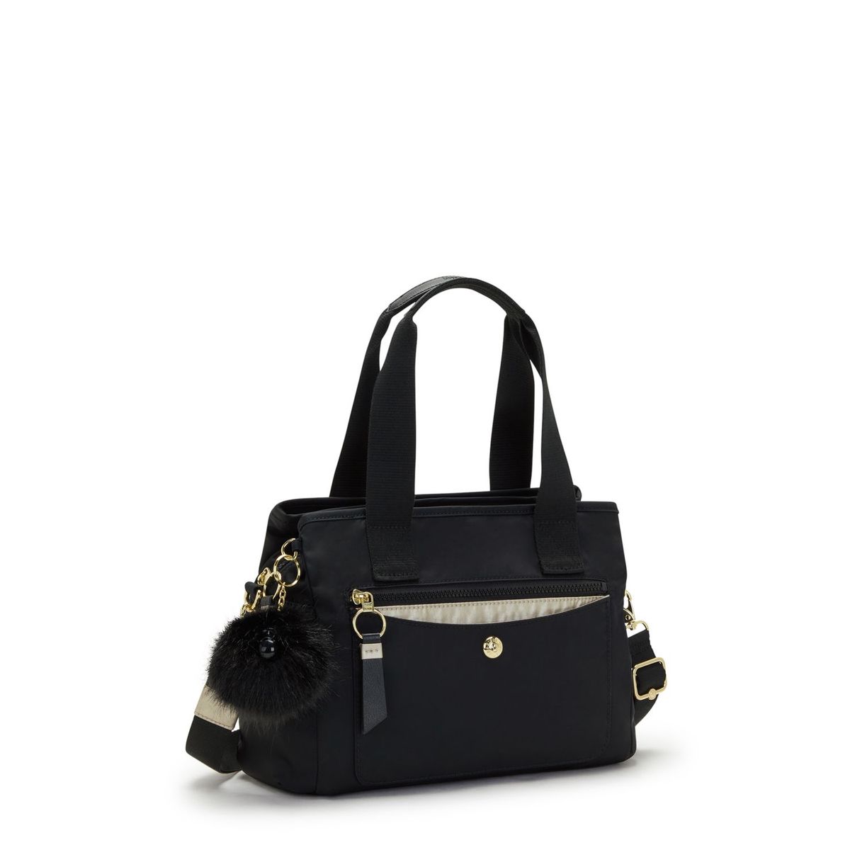 KIPLING - Cartera Tensi Jet Black Satin