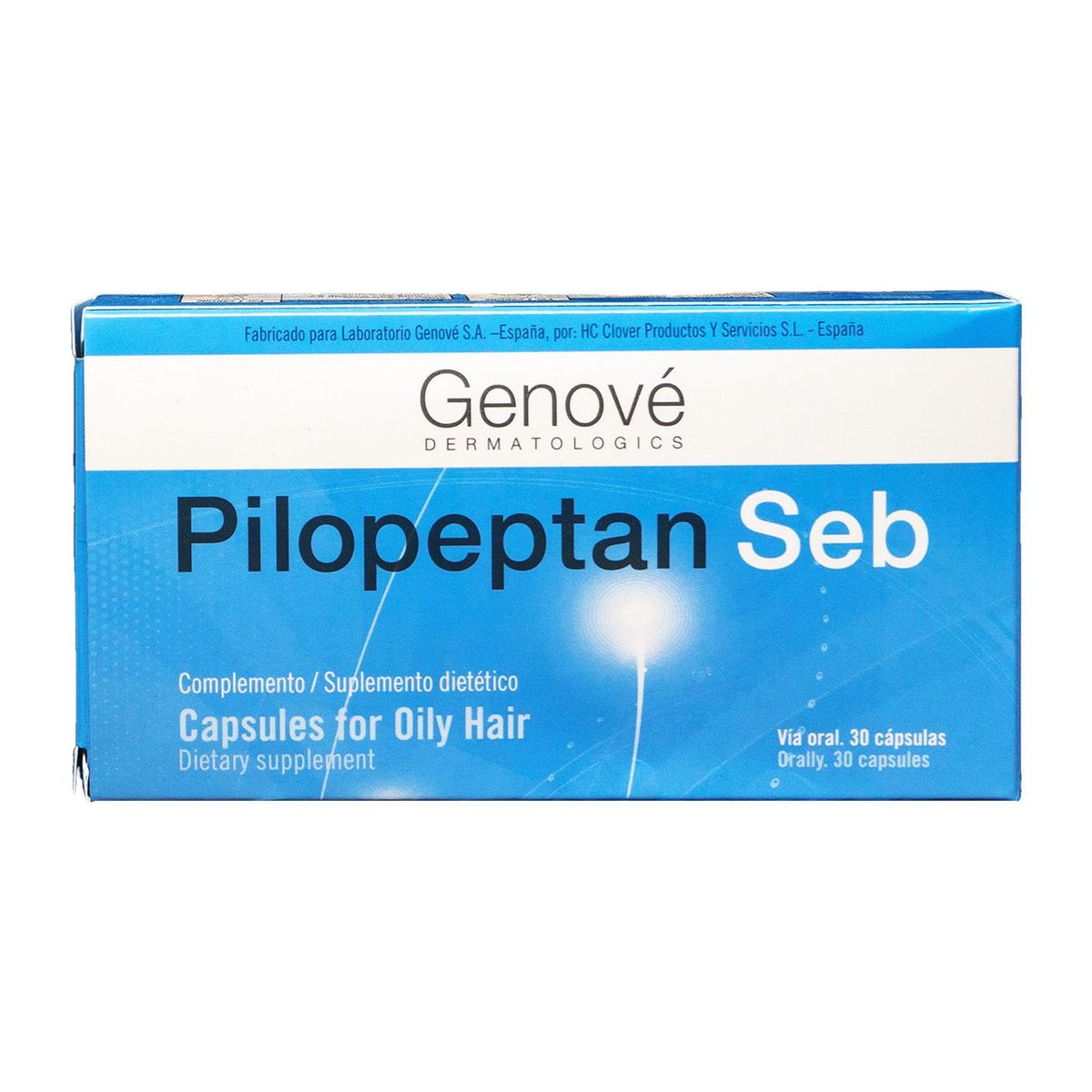 PILOPEPTAN - Pilopeptan Seb 30 Cápsulas