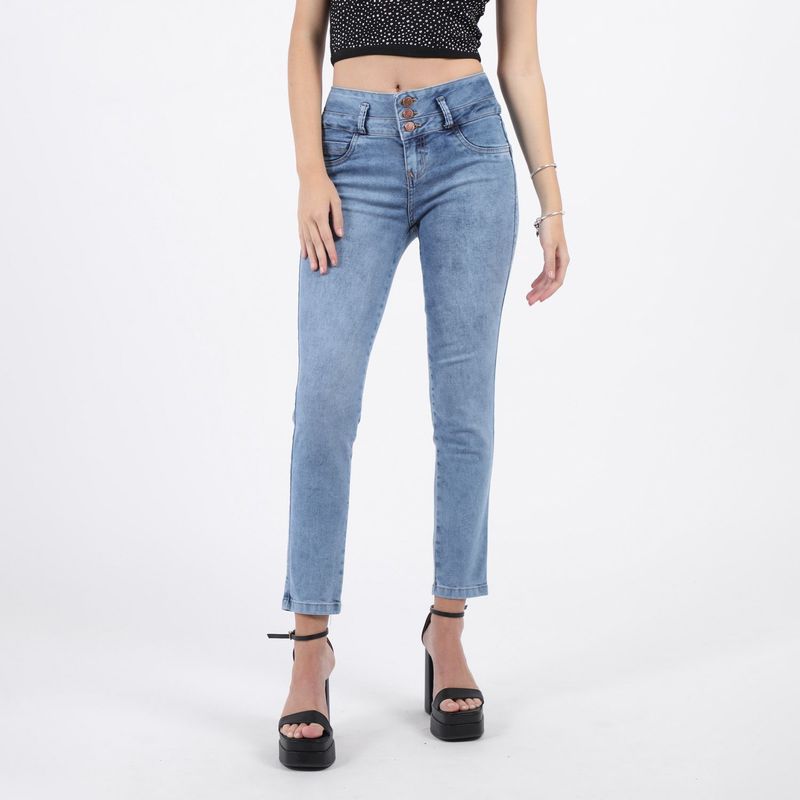 MOSSIMO - Jean Skinny Tiro Medio Mujer Mossimo