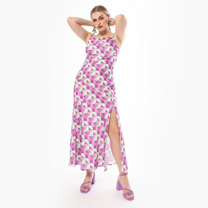 BASEMENT - Vestido Largo Mujer Basement