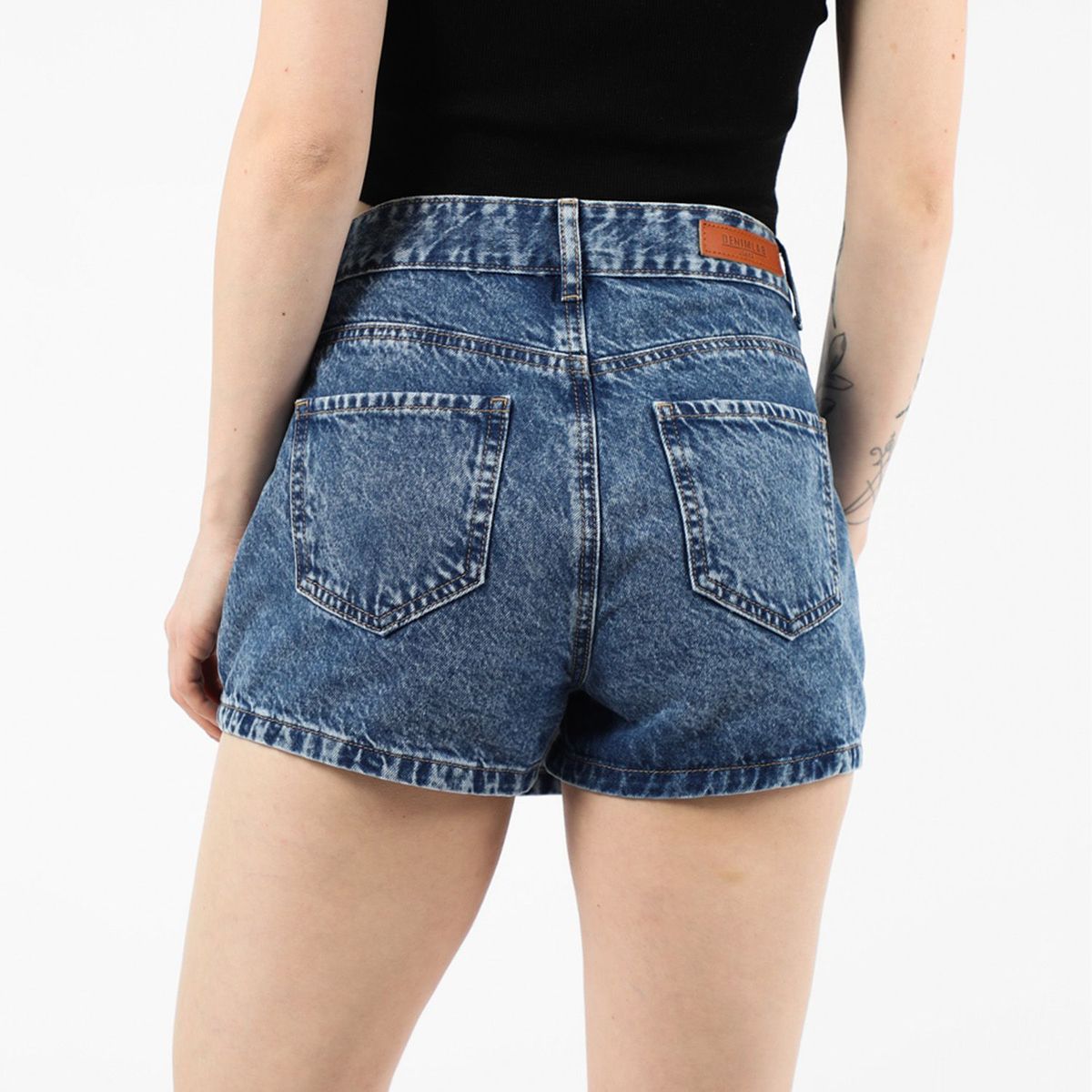 DENIMLAB - Falda Short Jean Mujer Denimlab