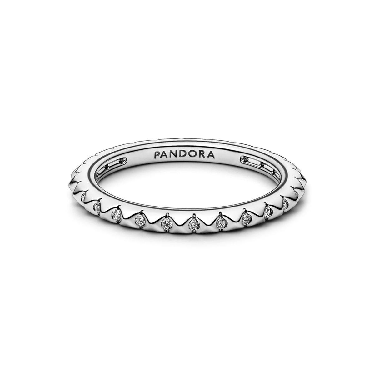 PANDORA - Anillo Pirámides Oro Rosa 14k Me