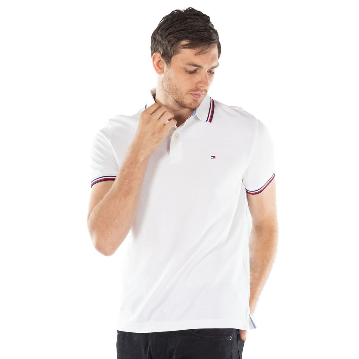 TOMMY HILFIGER - Polo Manga Corta Hombre Tommy Hilfiger