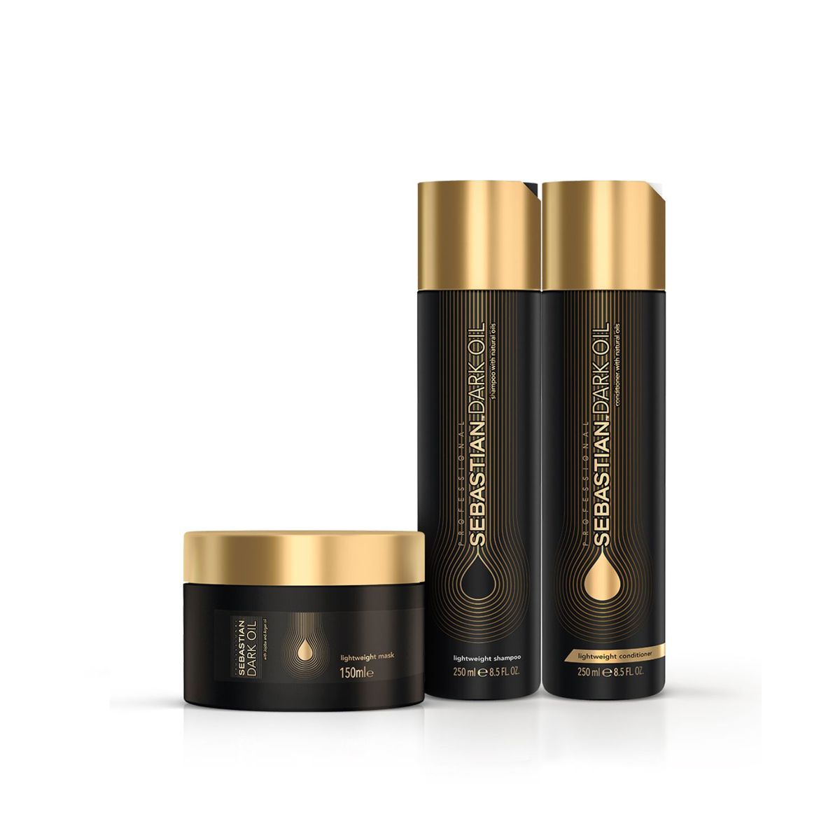 SEBASTIAN - Pack Shampoo + Tratamiento + Acondicionador Sebastian