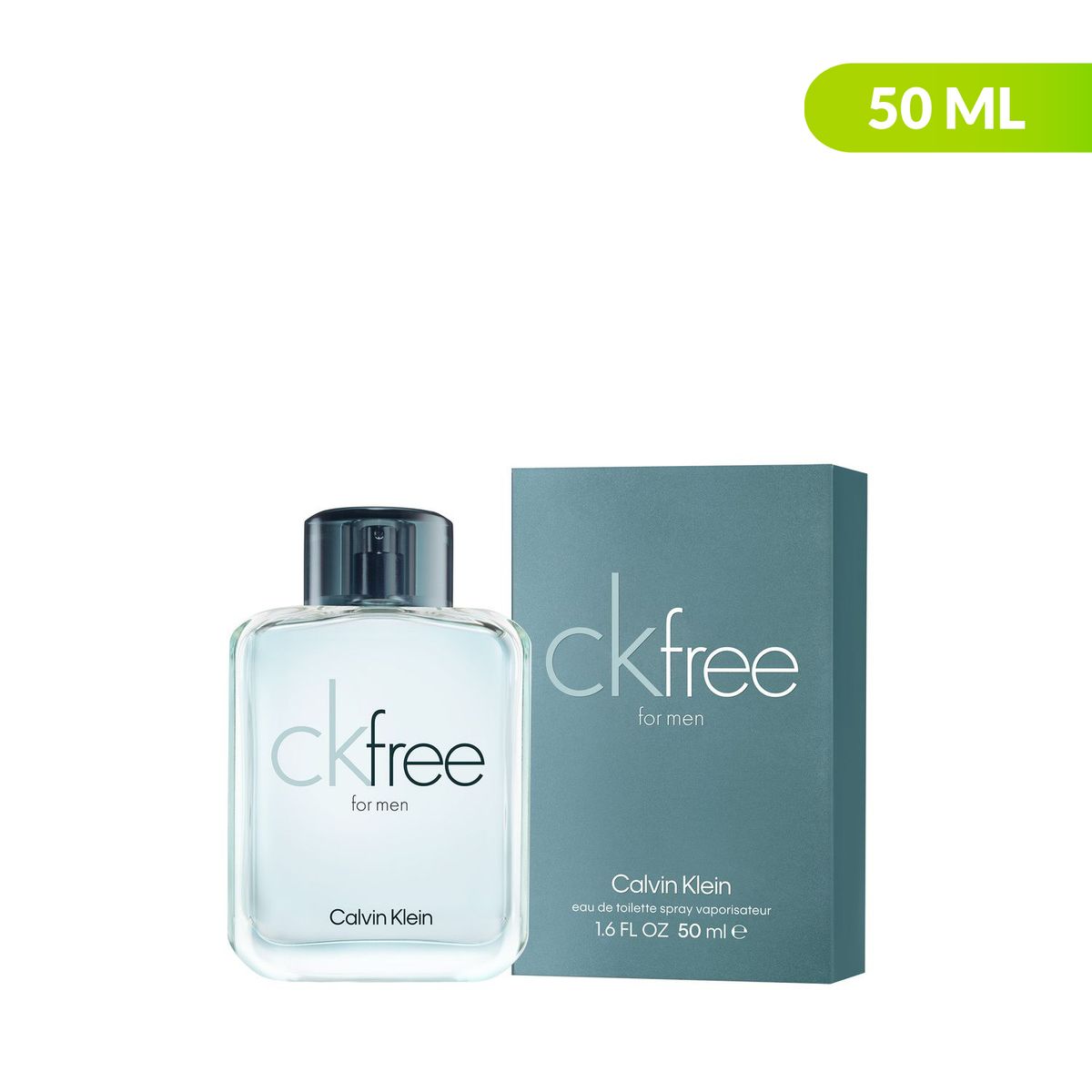 CALVIN KLEIN - Eau De Toilette Calvin Klein Free 50 Ml Para Hombre