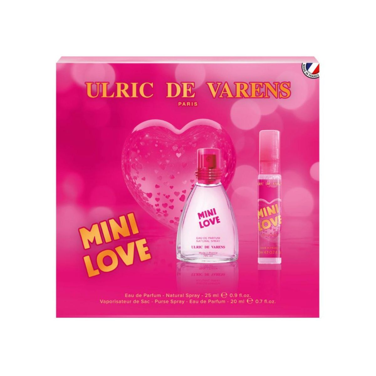 ULRIC DE VARENS - Estuche Mini Love Edp 25 Ml + Roller 20 Ml United Distillersvintners Chile Mujer
