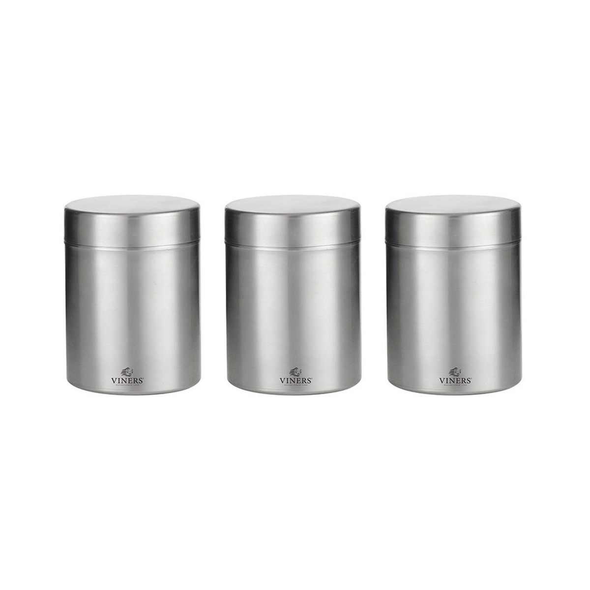 WELCOME HOME LIMA - Kit 3 Contenedores De Acero