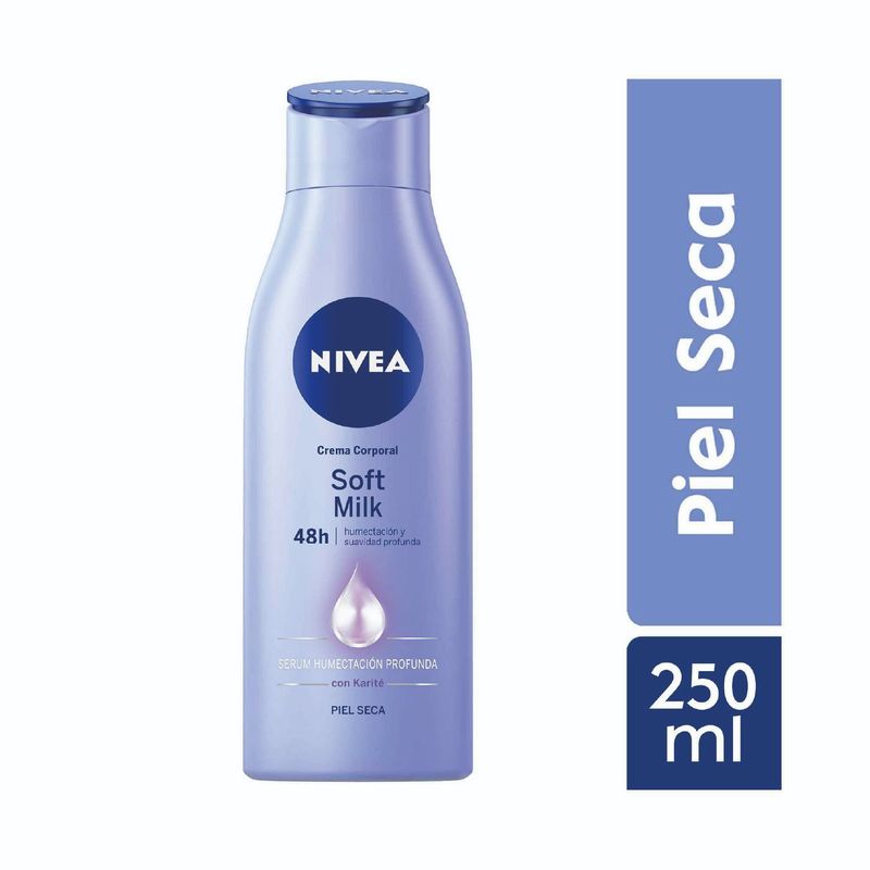 NIVEA - Niv Body Soft Milk Piel Seca 250ml