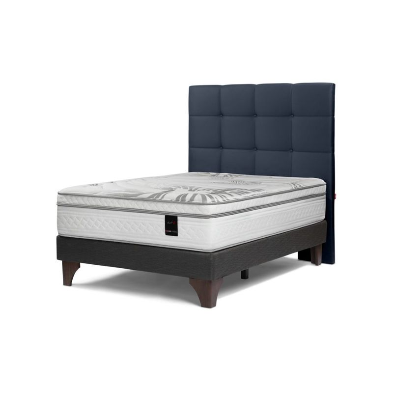 ROSEN - Dormitorio Europeo Art 4 Issey Azul 1.5 Plz