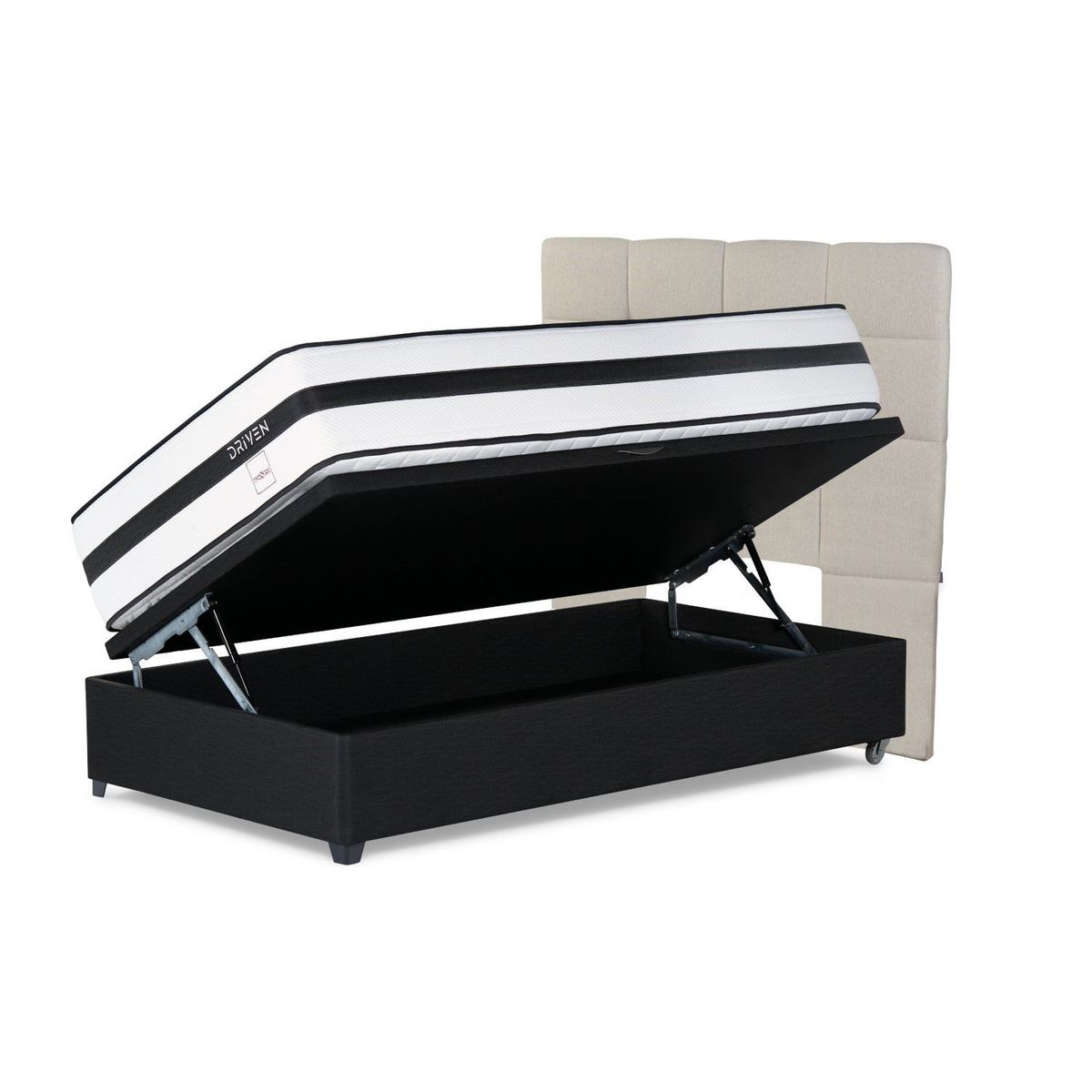 ROSEN - Dormitorio Boxet Driven Issey Grafito 1.5 Plz