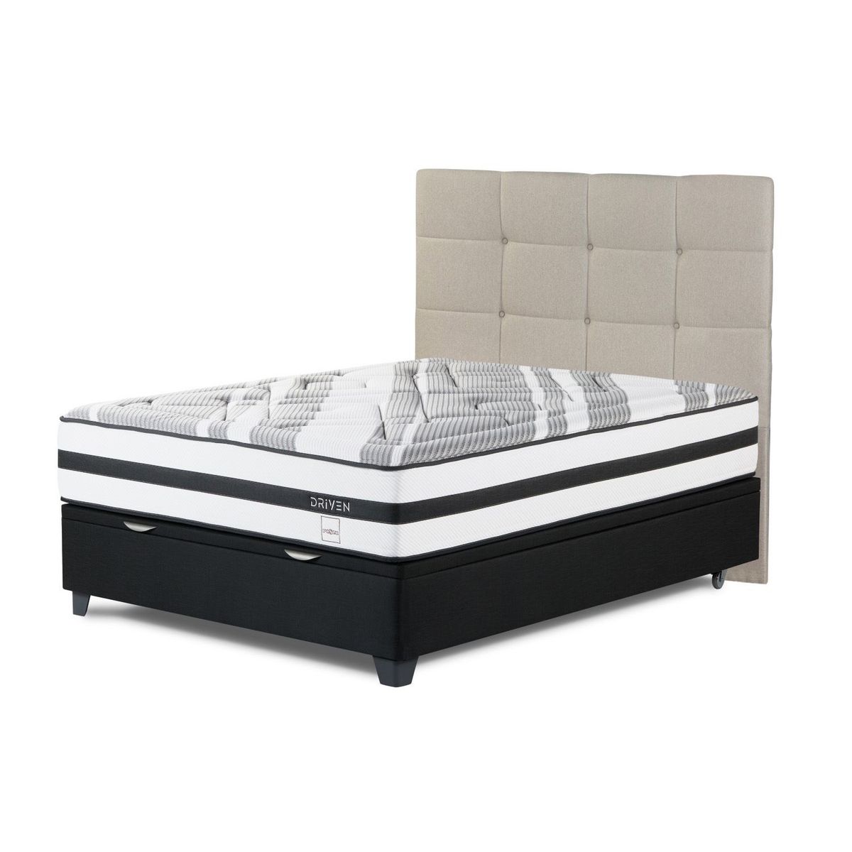 ROSEN - Dormitorio Boxet Driven Issey Niebla Queen
