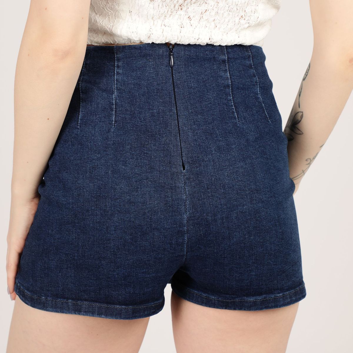 MOSSIMO - Falda Short Jean Mujer Mossimo