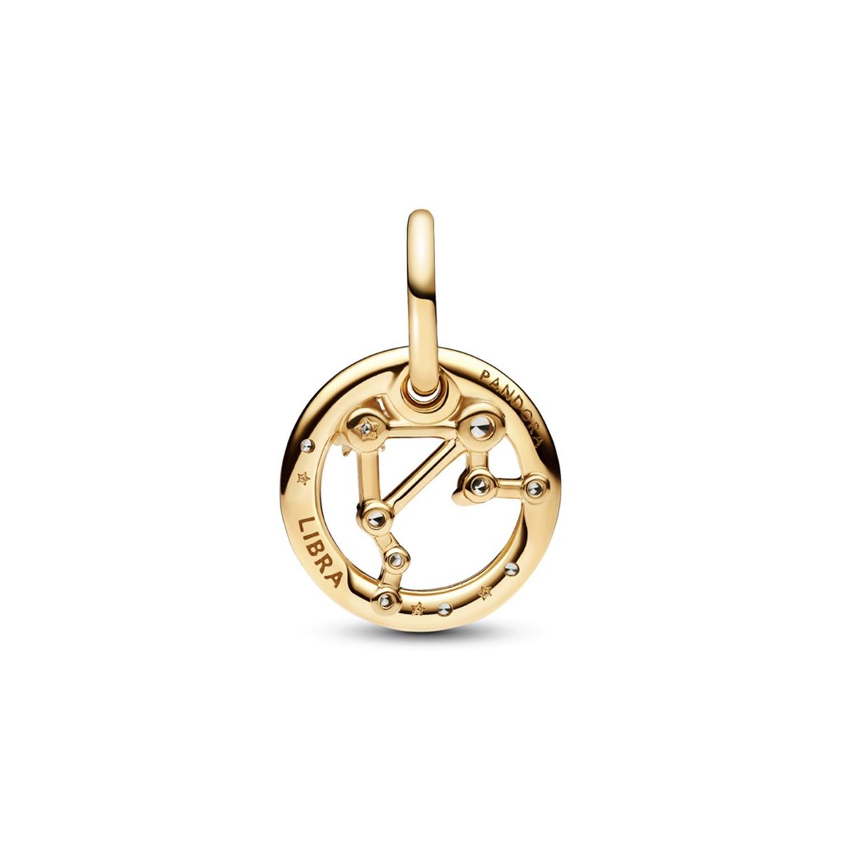 PANDORA - Charm Colgante Zodiaco Libra 14k