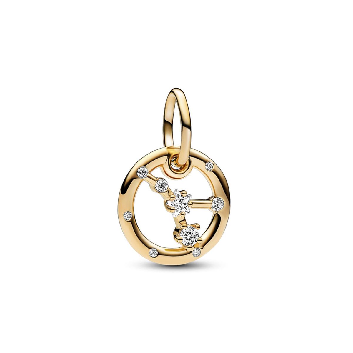 PANDORA - Charm Colgante Zodiaco Cáncer 14k