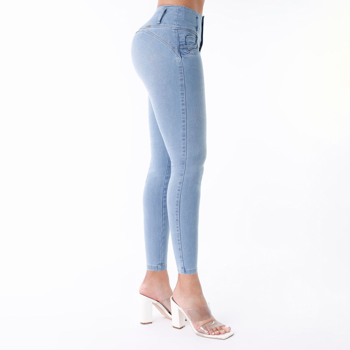 KANSAS - Pantalón Jean Skinny Mujer Kansas
