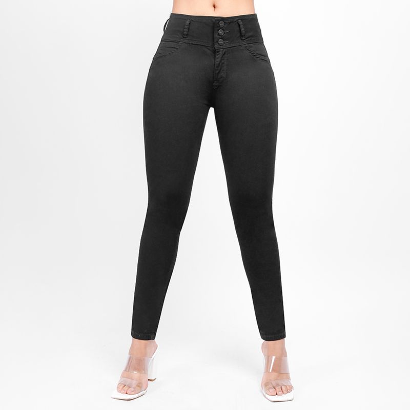 KANSAS - Jean Skinny Tiro Medio Mujer Kansas