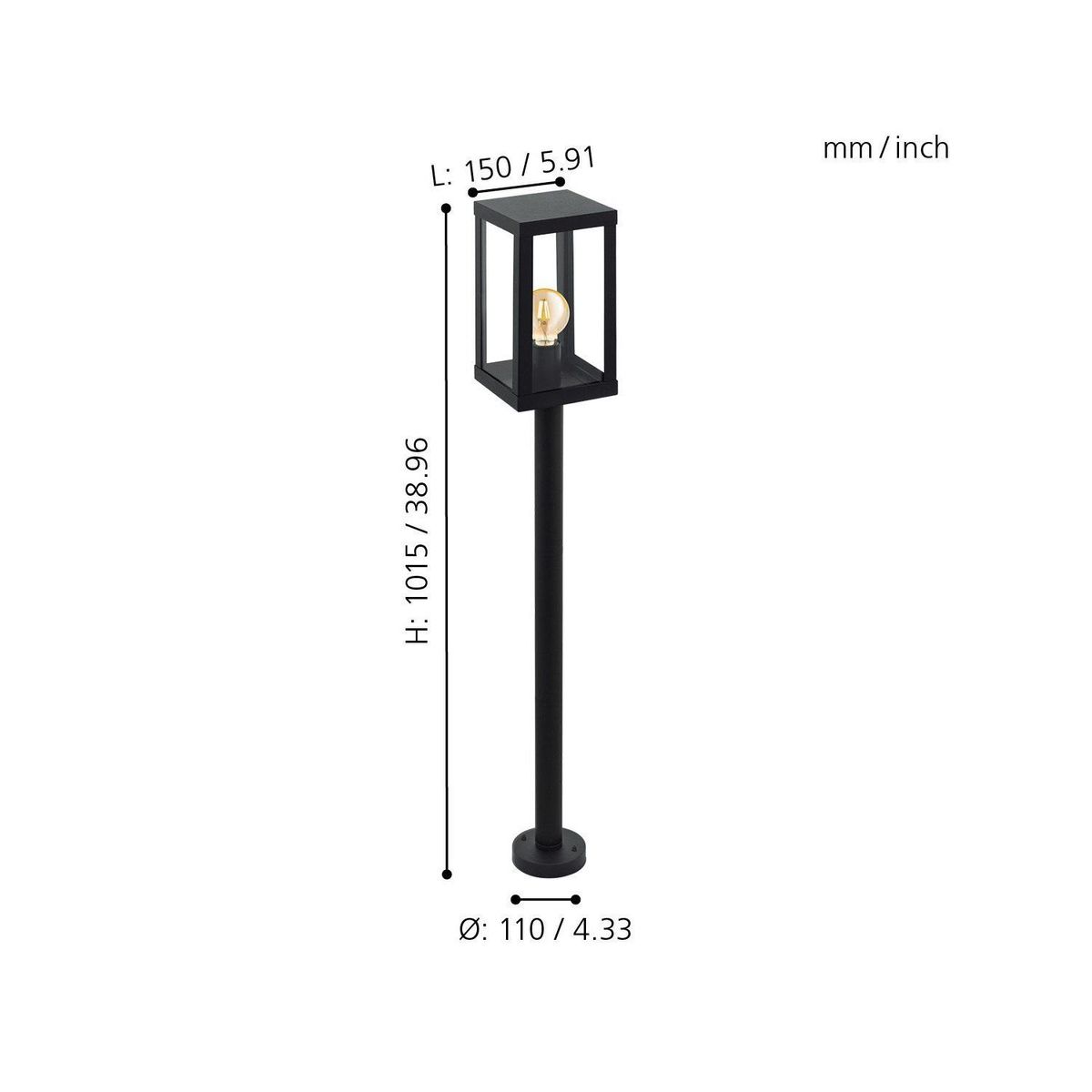 EGLO - Lámpara De Pie Eglo Alamonte 1 1