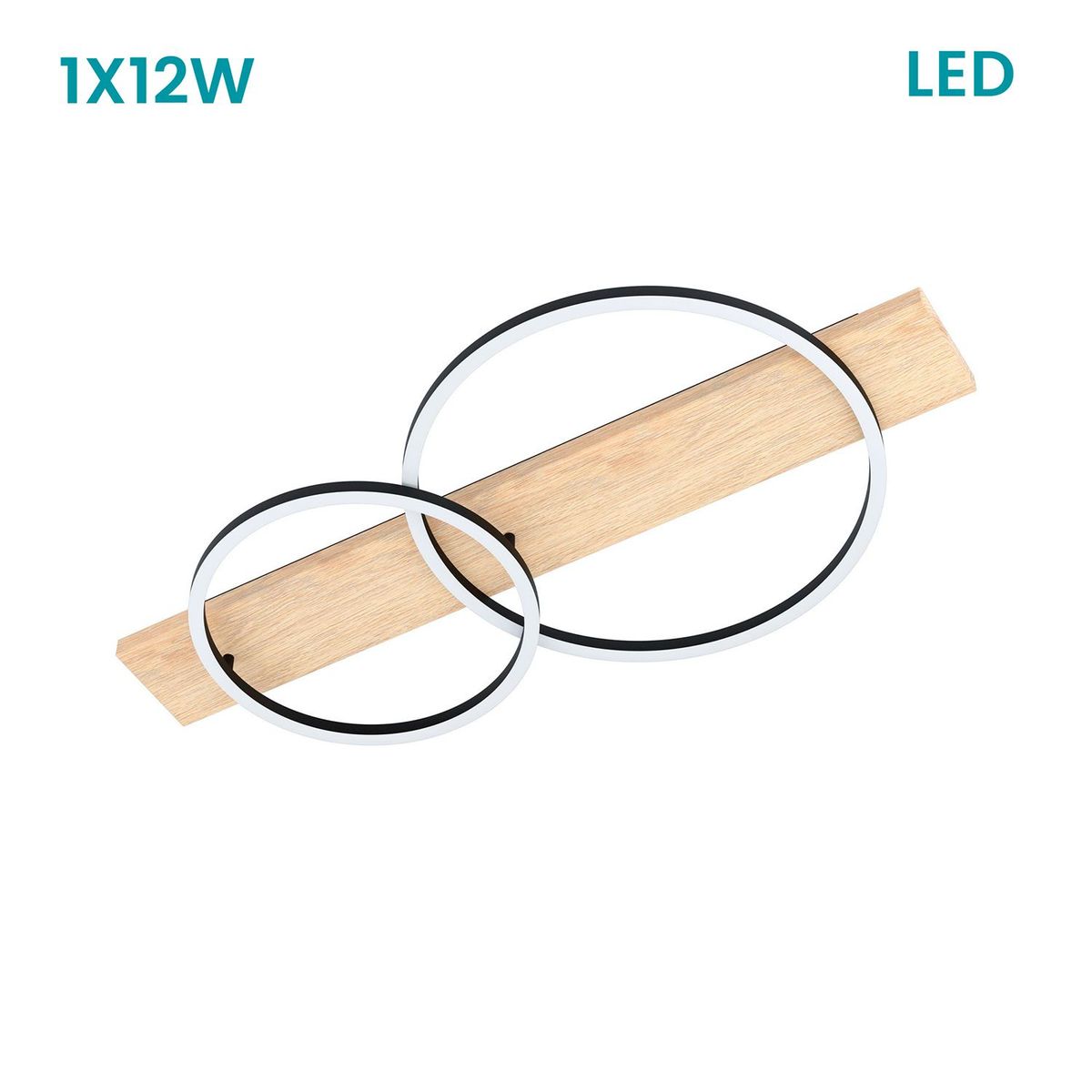 EGLO - Lámpara De Techo Eglo Boyal Led