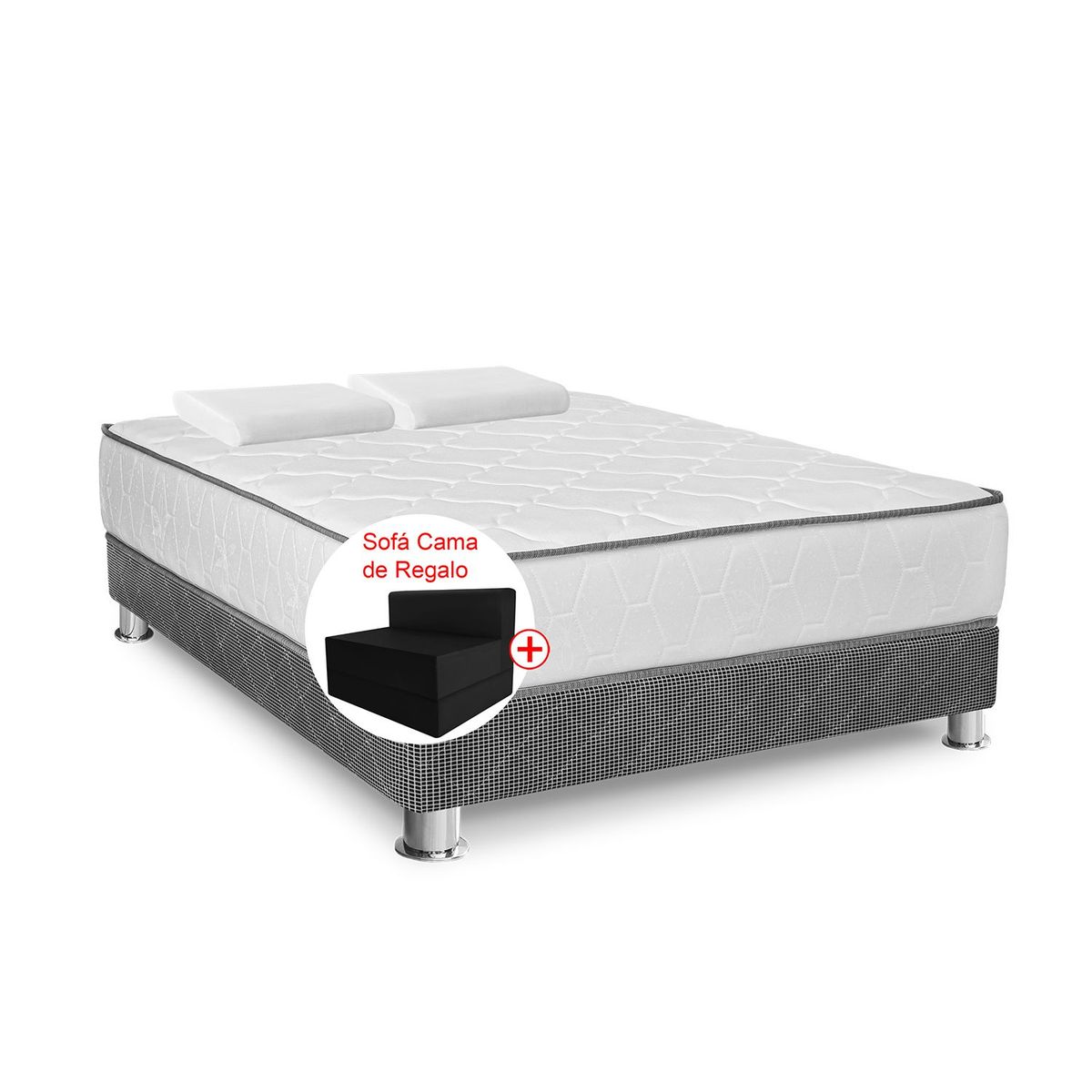 DROM - Cama Americana 2 Plz + Sofa