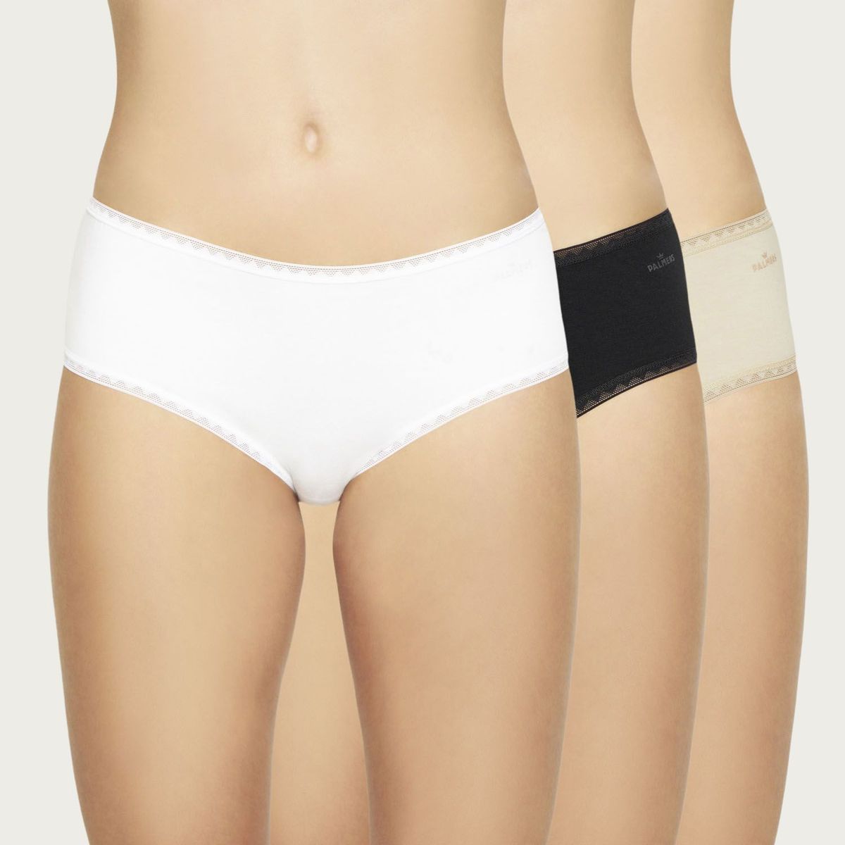 PALMERS - Pack 3 Pantaleta Algodón Orgánico Mujer Palmers