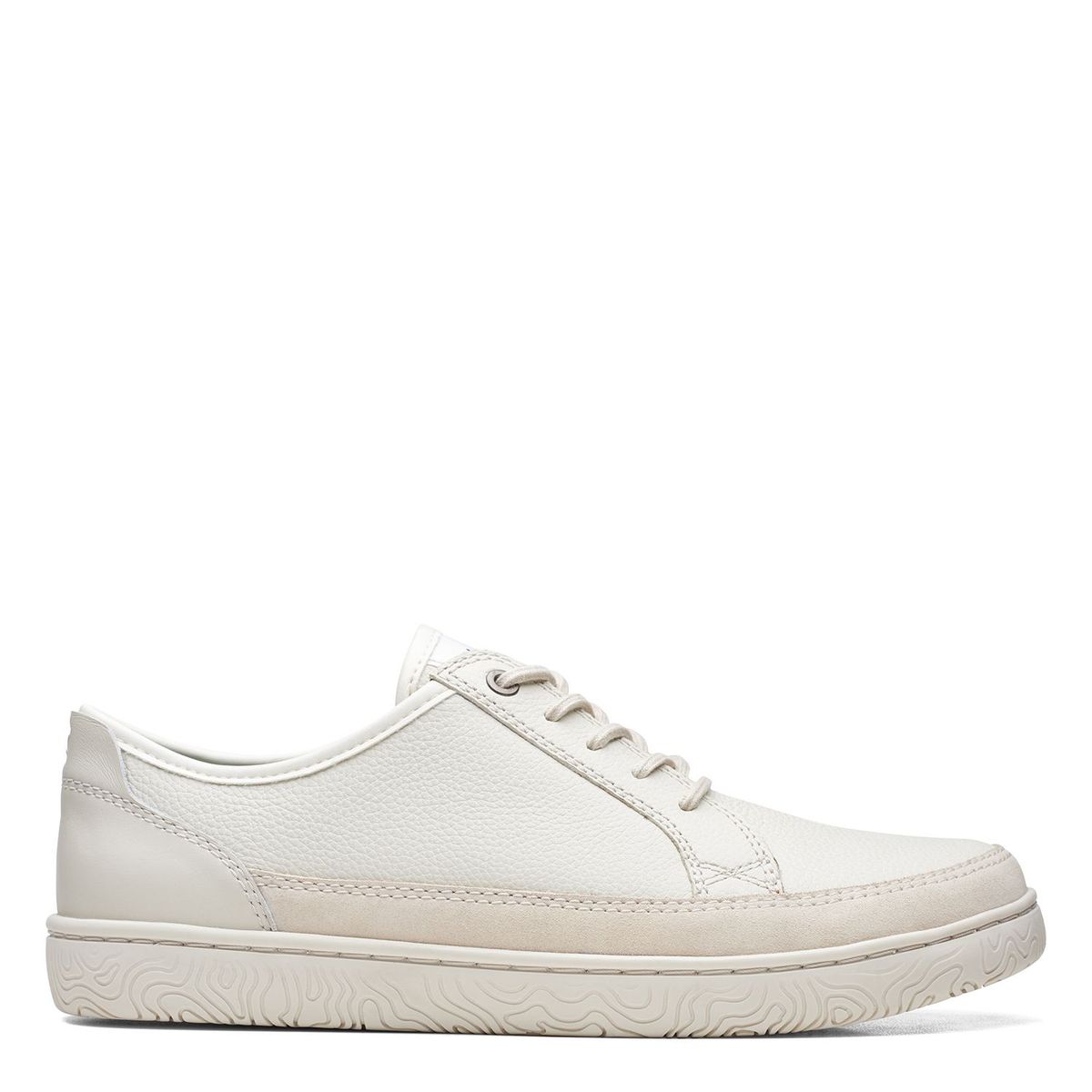 CLARKS - Zapatillas Urbanas Hombre Clarks Hodson Lace Ivory M Blanco