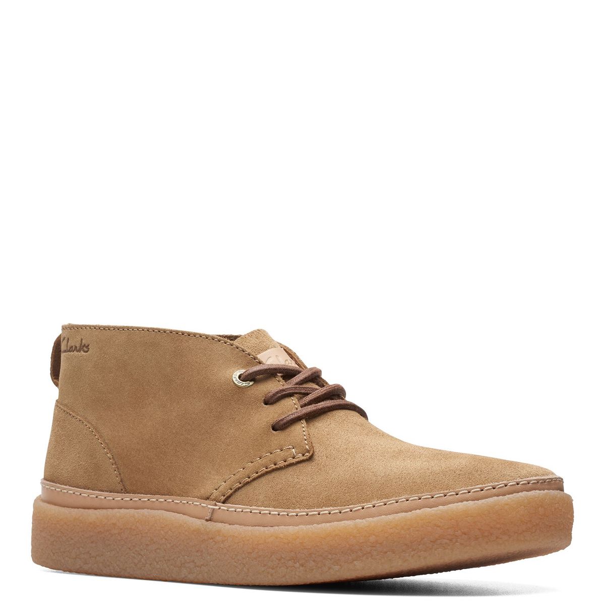 CLARKS - Botas Hombre Clarks Oakpark Mid Sand Sde M Marrón