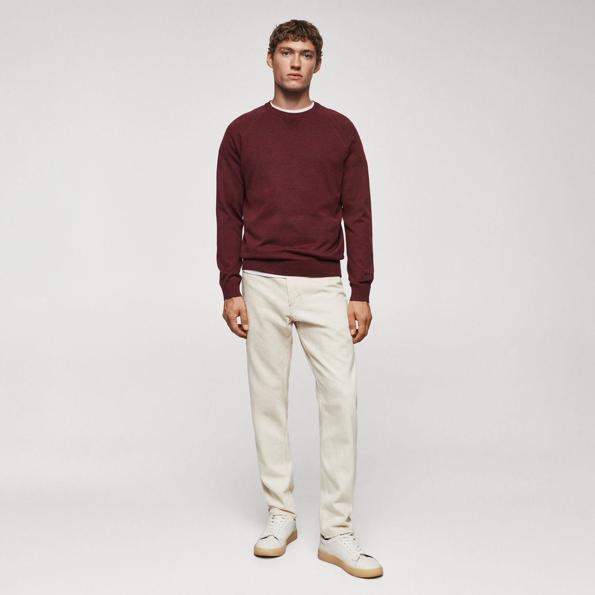 MANGO - Chompa Casual Hombre Mango