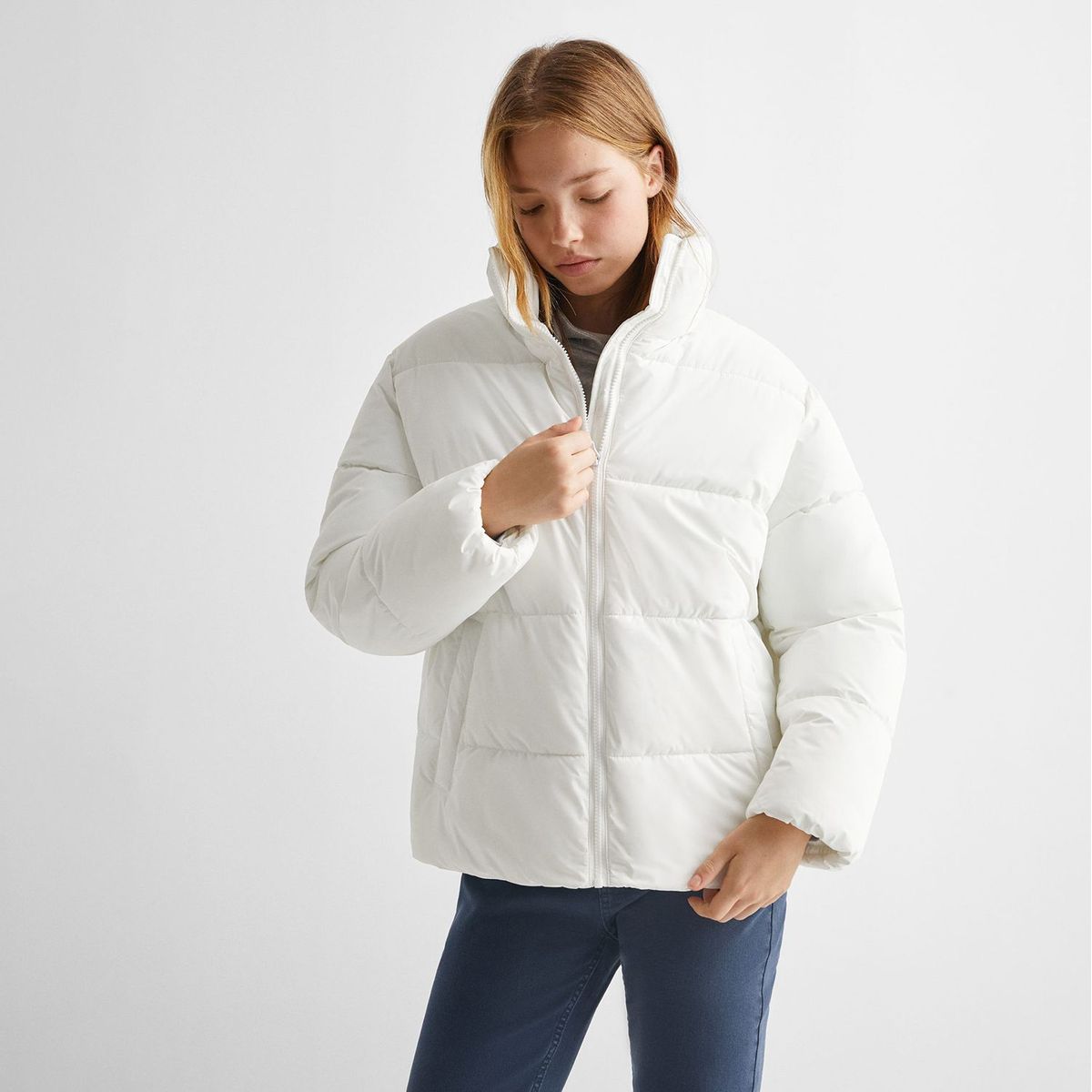 MANGO TEEN - Chaqueta Acolchada Mujer Mango Teen