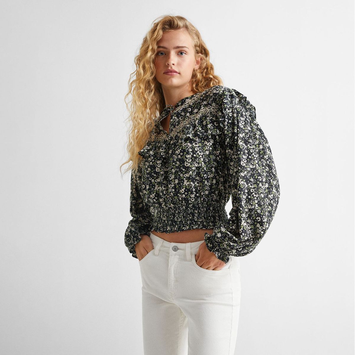 MANGO TEEN - Blusa Mujer Mango Teen 