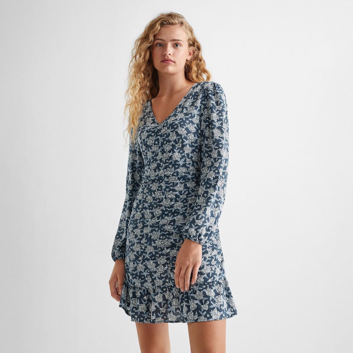 MANGO TEEN - Vestido Corto Mujer Mango Teen 