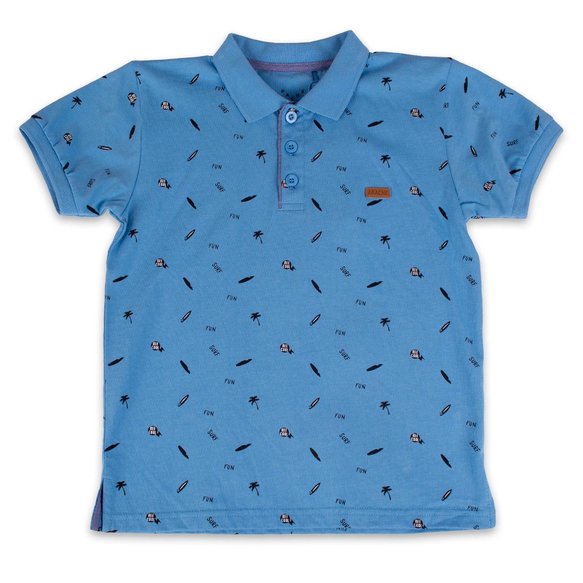 PILLIN - Polo Niño Manga Corta Algodón Pillin