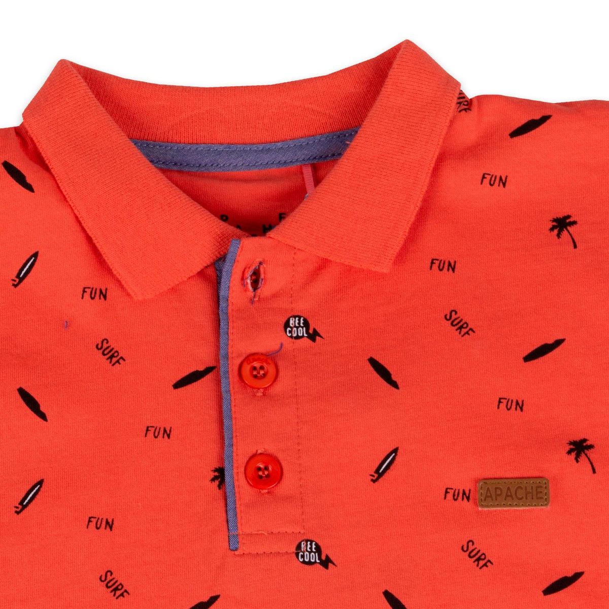 PILLIN - Polo Niño Manga Corta Algodón Pillin