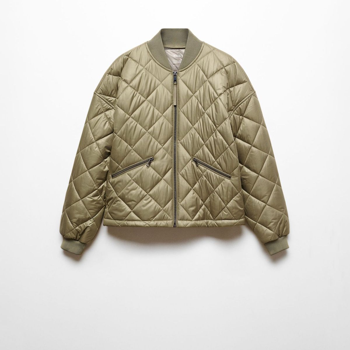 MANGO - Casaca Bomber Mujer Mango