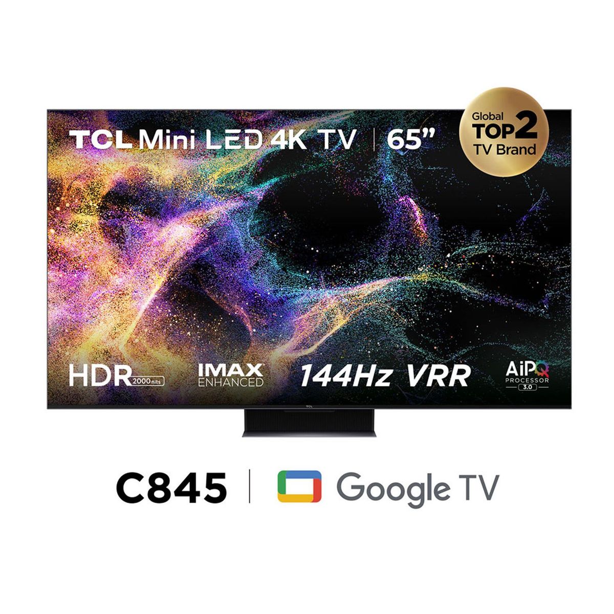 TCL - Televisor Tcl 65" Google Tv 65c845 Miniled 4k Smart Tv