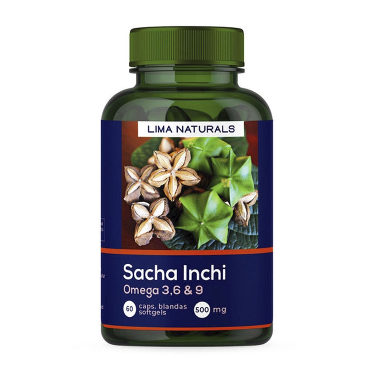 LIMA NATURALS - Lima Naturals Sacha Inchi 60 Cápsulas