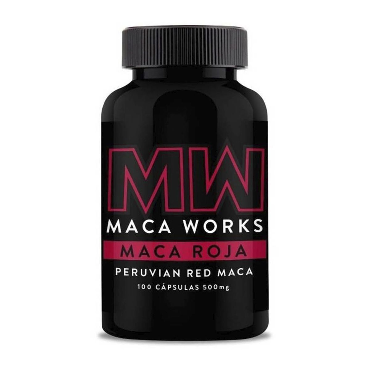 MACA WORKS - Maca Works Maca Roja 100 Cápsulas