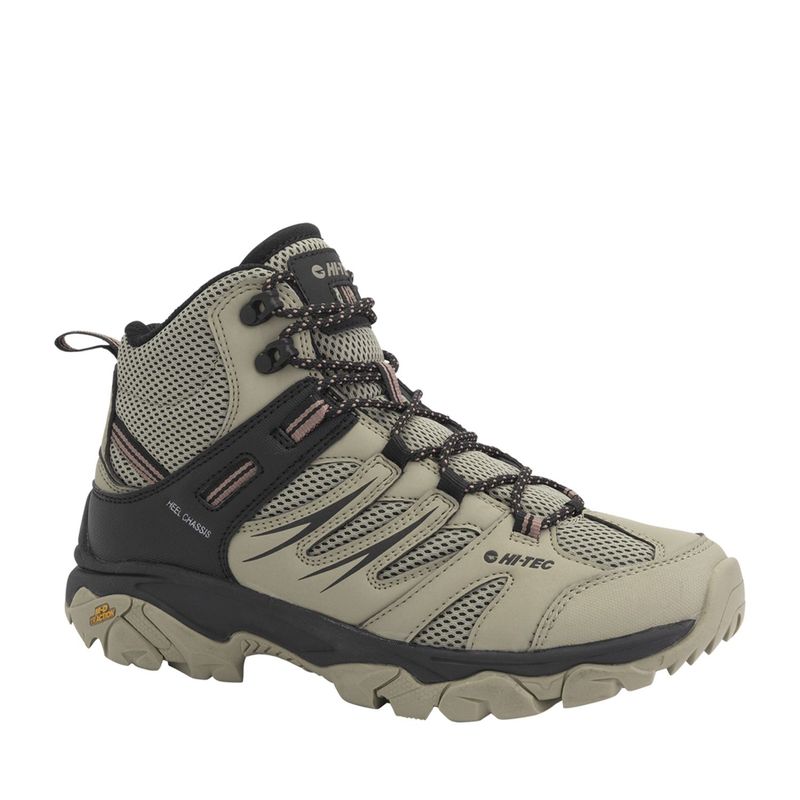 HI TEC - Zapatillas Deportivas Outdoor Mujer Hi Tec Tarantula Mid Wns Marrón