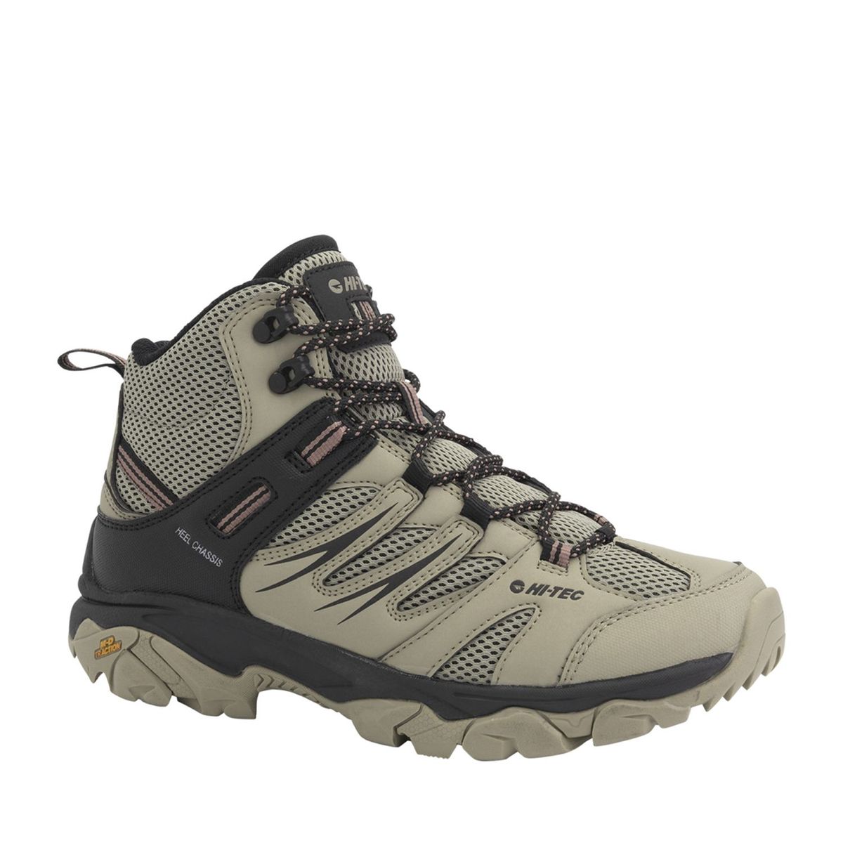 HI TEC - Zapatillas Deportivas Outdoor Mujer Hi Tec Tarantula Mid Wns Marrón
