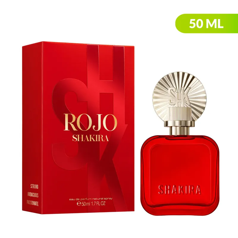SHAKIRA - Skr Rojo Edp 50ml Shakira Mujer