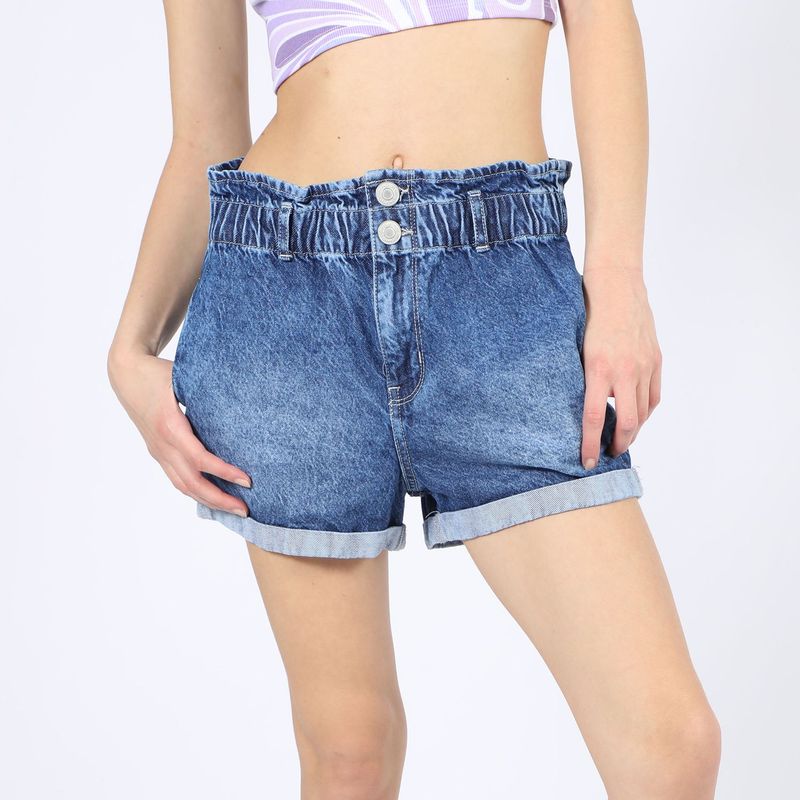AMERICAN ABBEY - Short Jean Mujer American Abbey