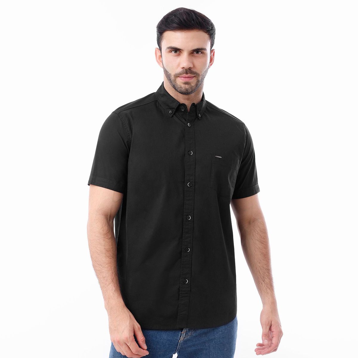 KANSAS - Camisa Manga Corta Hombre Kansas