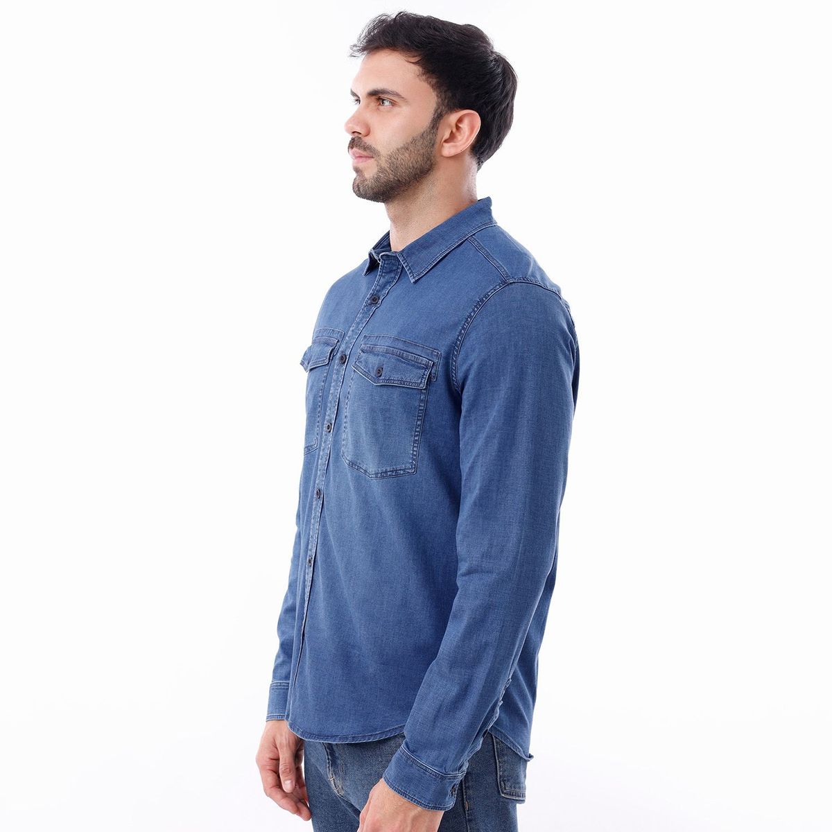 KANSAS - Camisa Manga Larga Hombre Kansas