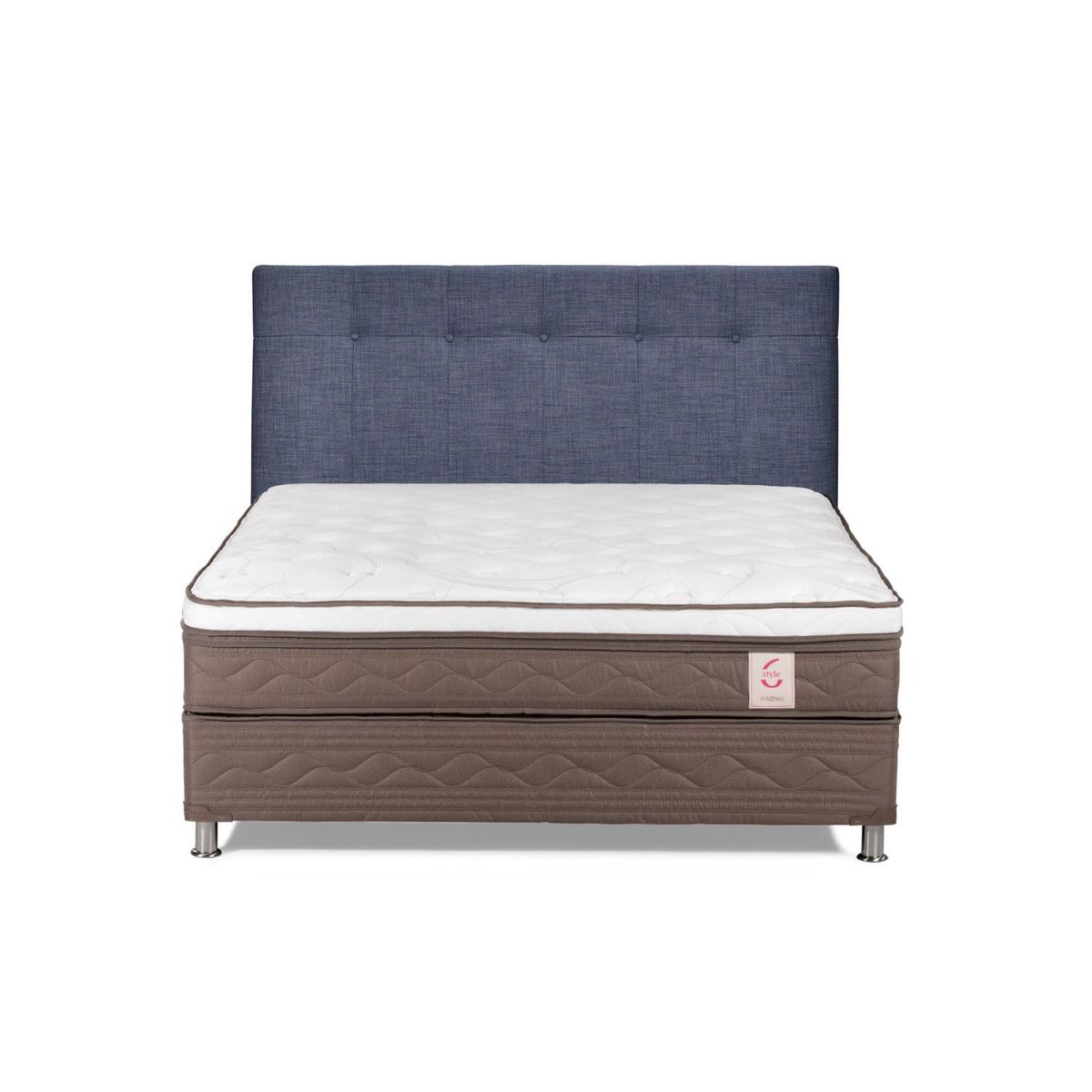 ROSEN - Dormitorio New Style 6 New Bennet Grafito Queen