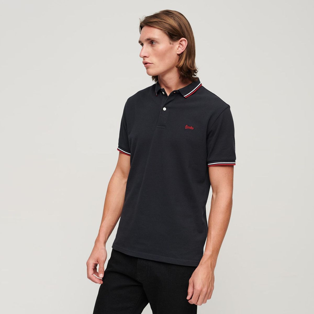 SUPERDRY - Polo Manga Corta Hombre Superdry