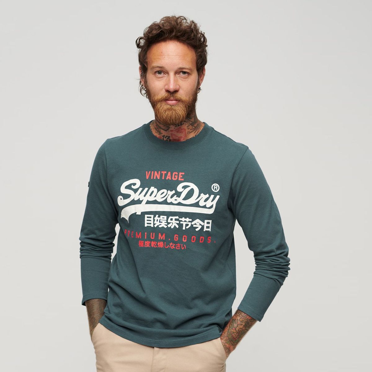 SUPERDRY - Polo Casual Hombre Superdry
