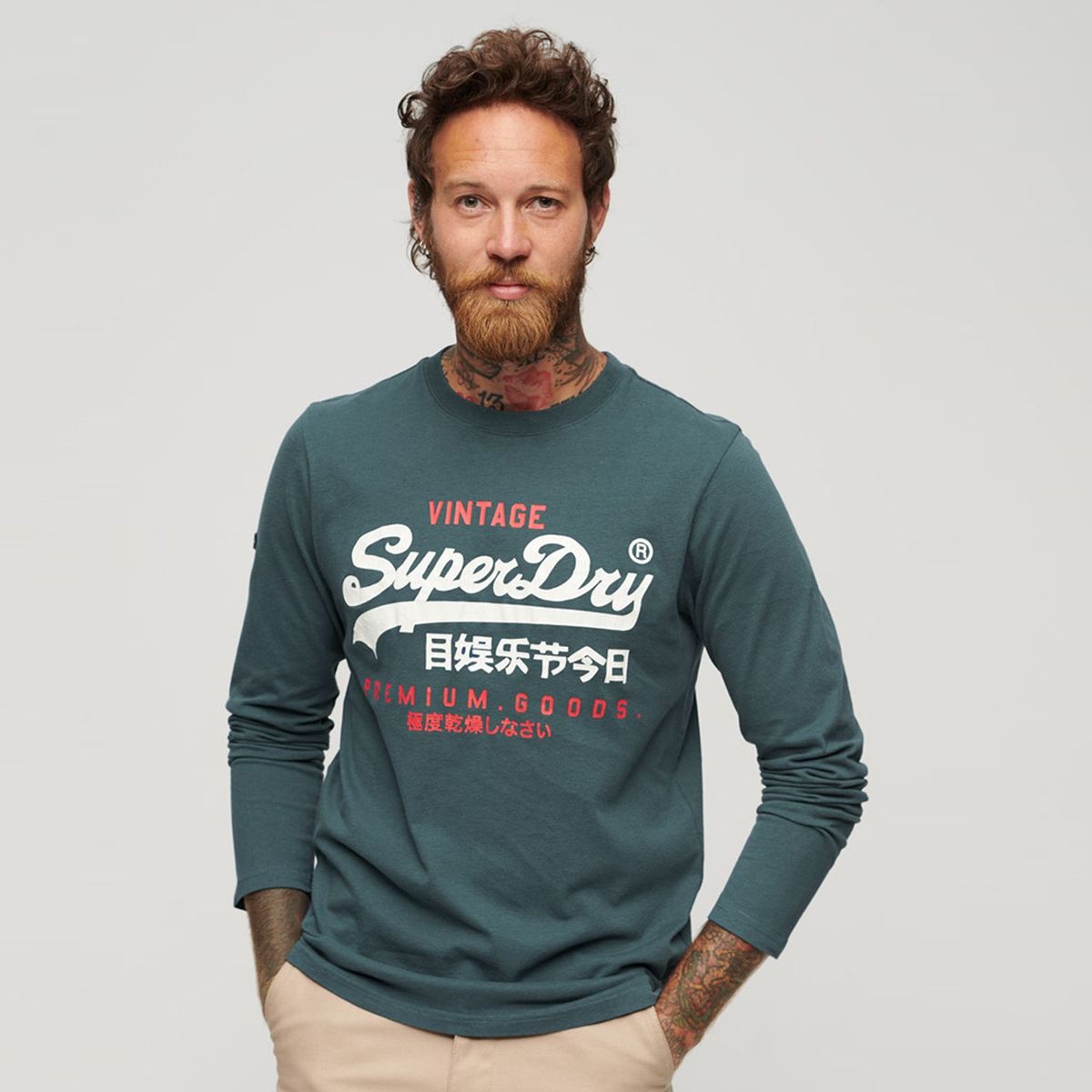 SUPERDRY - Polo Casual Hombre Superdry