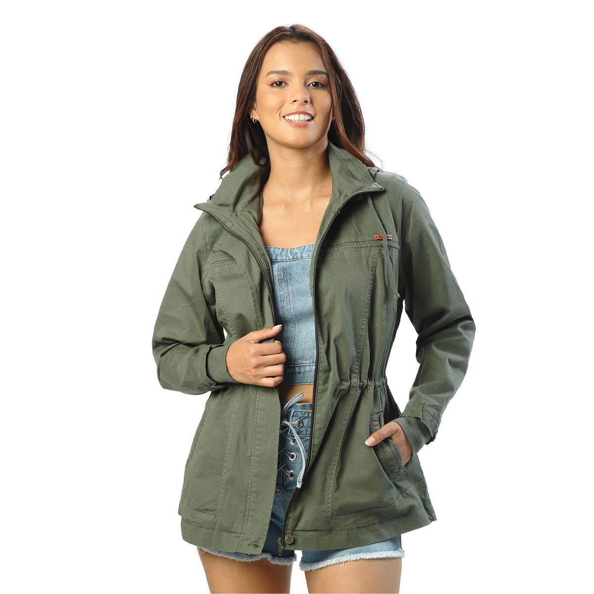 FORDAN JEANS - Casaca Casual Mujer Fordan