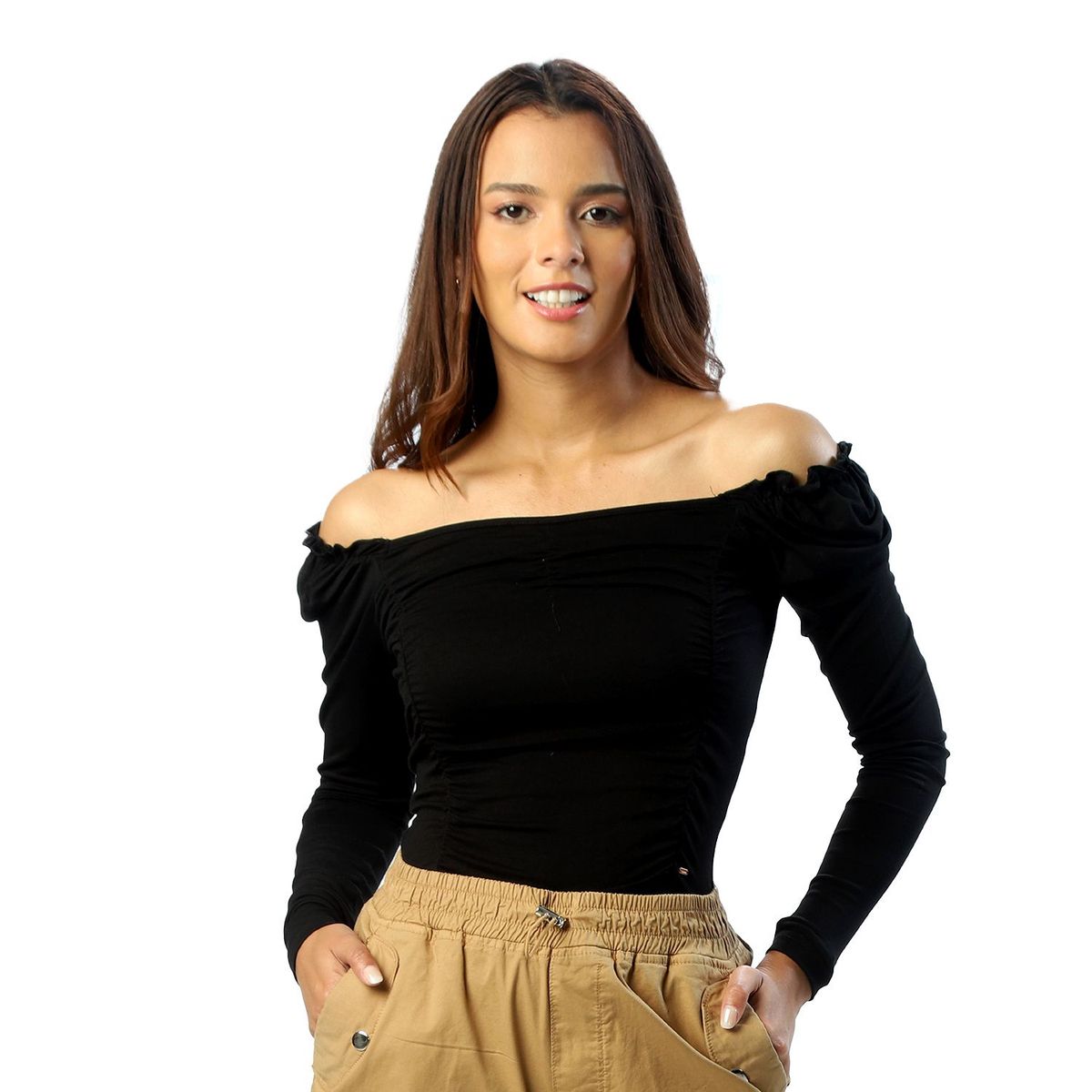 FORDAN JEANS - Polo Manga Larga Mujer Fordan